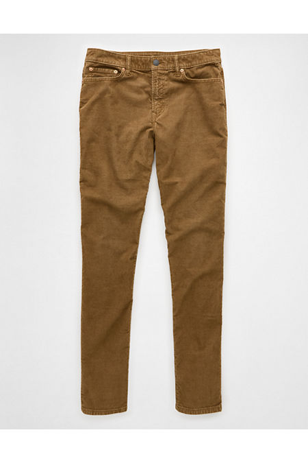AE Flex Corduroy Athletic Fit Pant Men's Medium Brown 38 X 32
