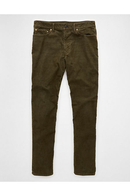 AE Flex Corduroy Athletic Fit Pant Men's Olive 38 X 32