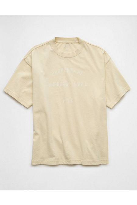 AE Boxy Logo Graphic T-Shirt Men's Citron XS