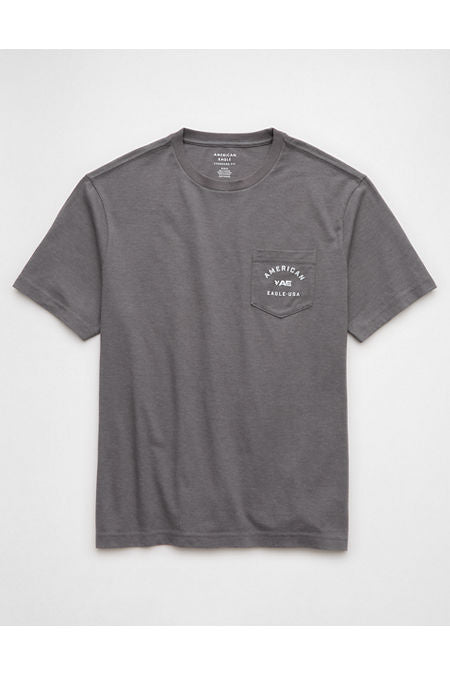 AE 24/7 Graphic T-Shirt Men's Grey XXXL