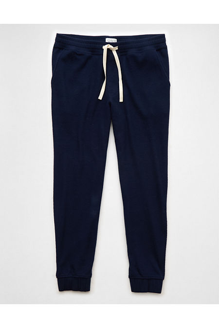AE Waffle Jogger Men's Navy XL