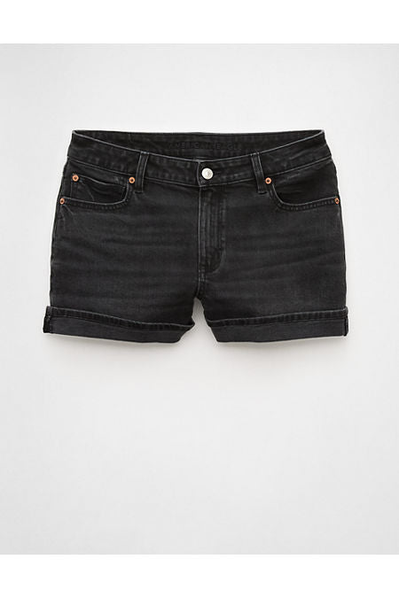 AE Stretch Denim Perfect Shortie Women's Black 20