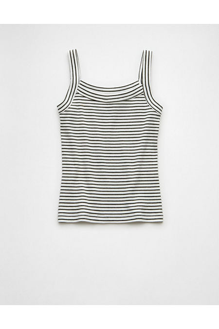 AE Daily Fave Tank Top Women's Green M