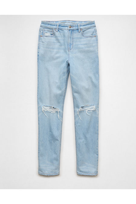 AE Ripped Mom Jean Women's Sea Salt 18 Short