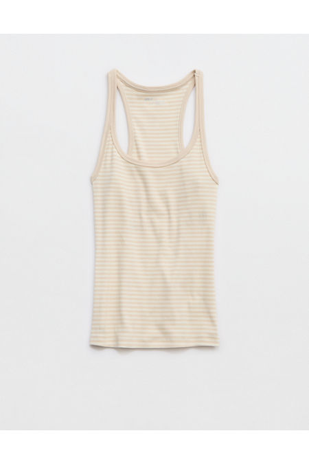 Aerie Easy Does It Tank Top Women's Cake Batter M