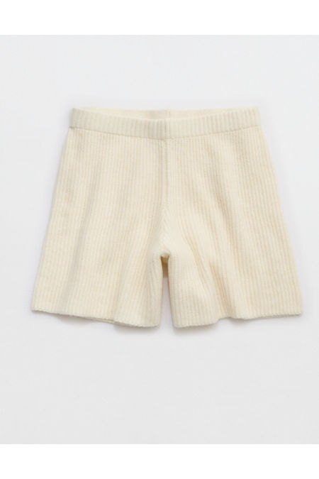 Aerie unREAL Sweater Short Women's Natural XS