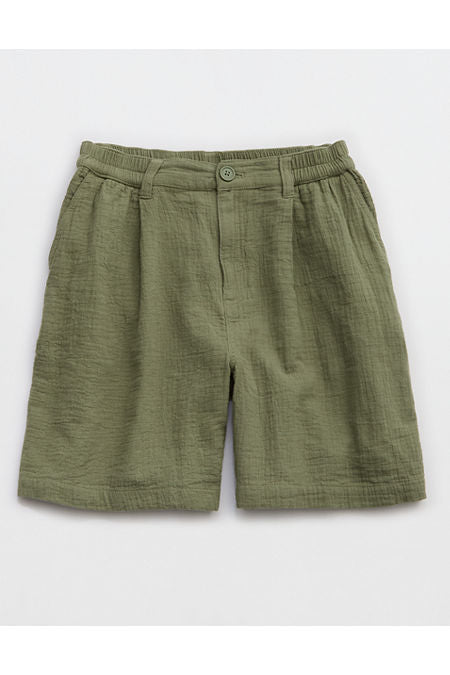 Aerie Daybreak Trouser Short Women's Olive Fun XS