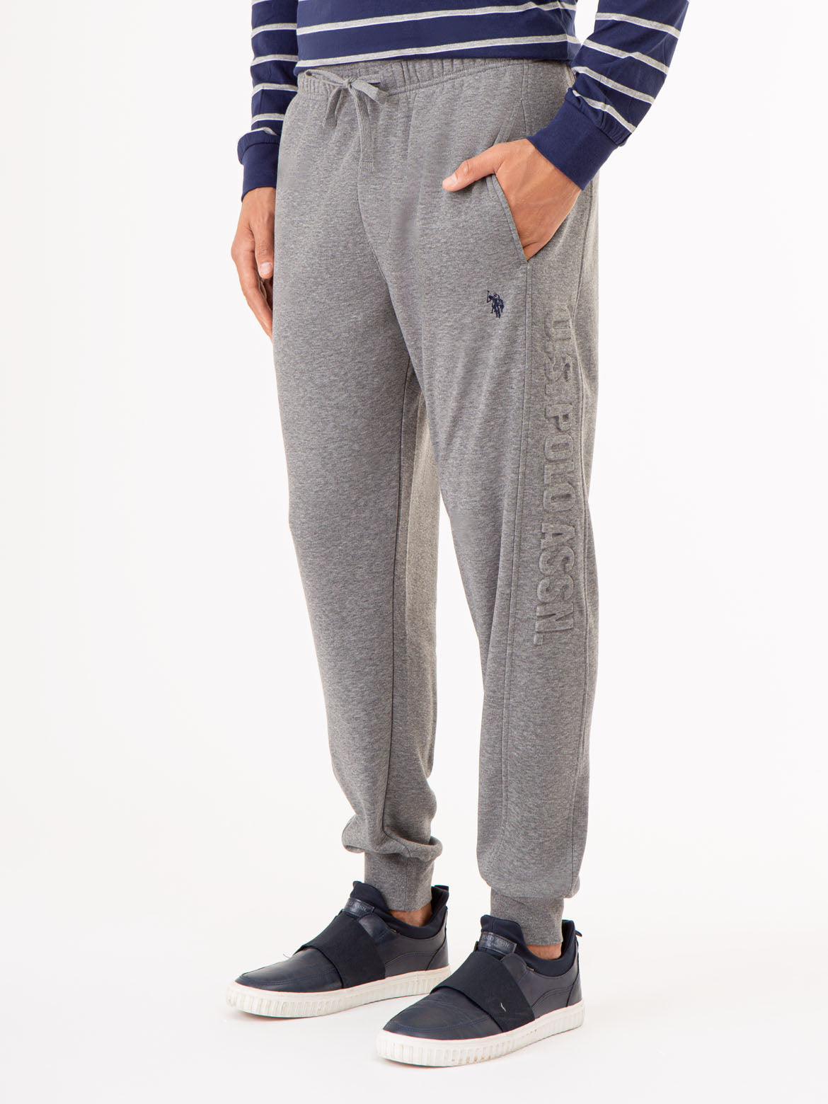 U.S. Polo Assn. - Mens Embossed Logo Jogger - Size S