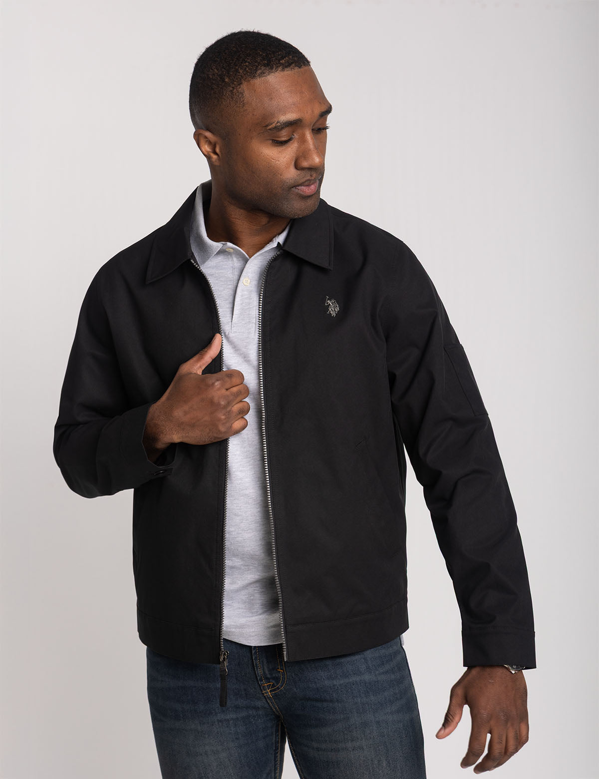 U.S. Polo Assn. - Mens Lightweight Mechanics Jacket - Size M