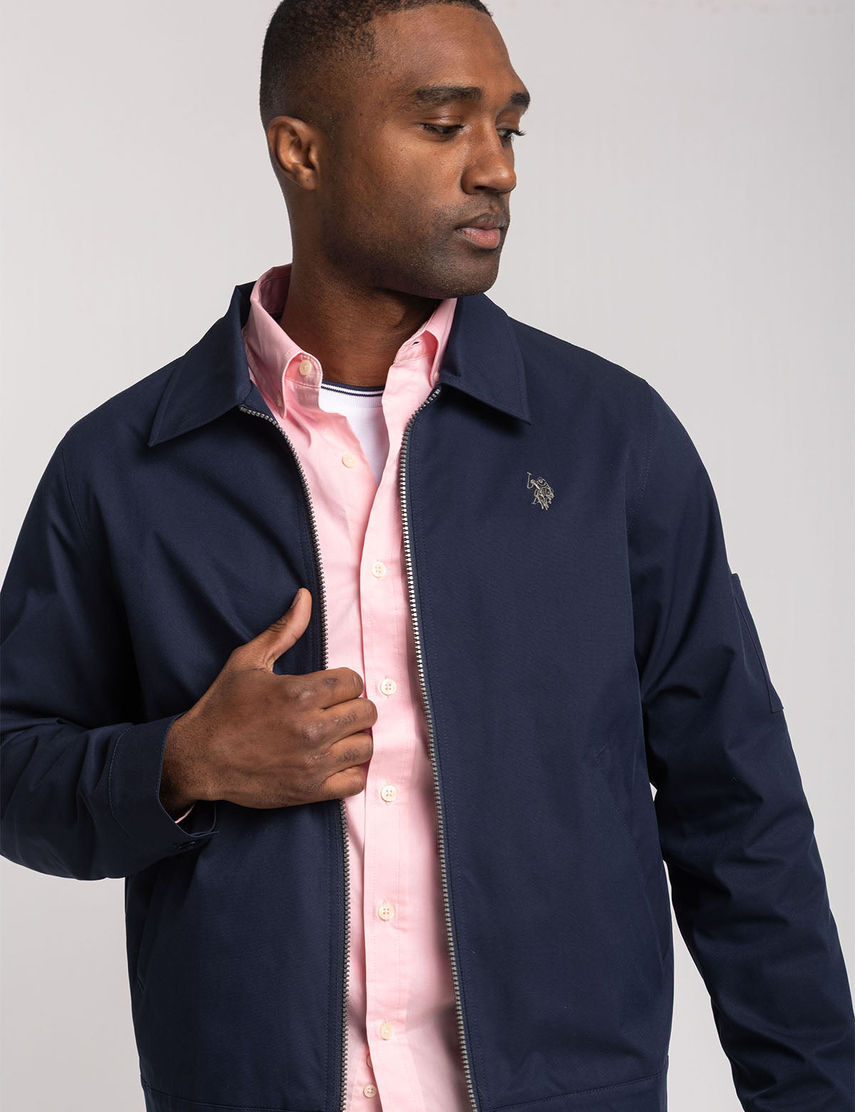 U.S. Polo Assn. - Mens Lightweight Mechanics Jacket - Size XXL
