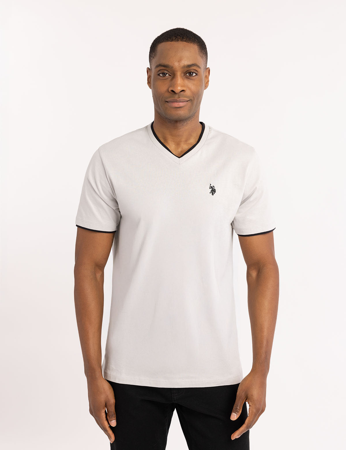 U.S. Polo Assn. - Mens Double V-Neck T-Shirt - Size XX