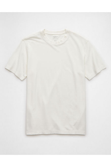 AE Boxy Pique T-Shirt Men's White XL Tall