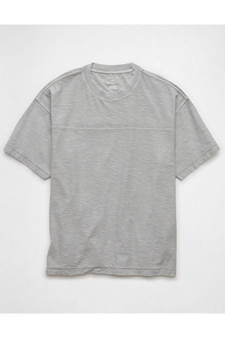 AE Boxy Football T-Shirt Men's Gray M