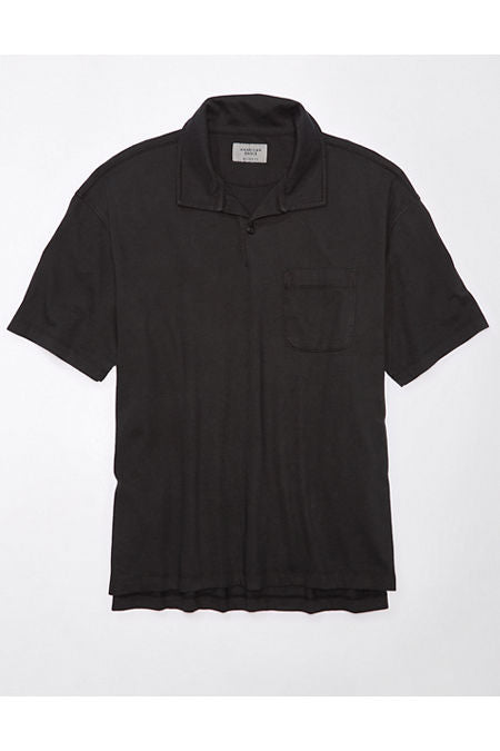 AE Weekend Polo Shirt Men's Dusted Slate S