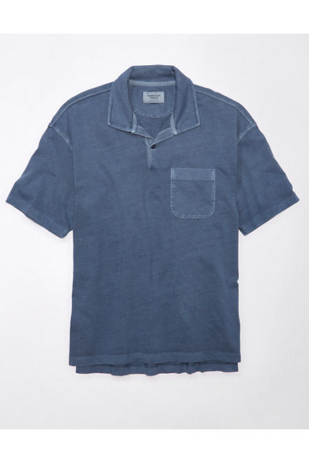 AE Weekend Polo Shirt Men's Dark Blue XS