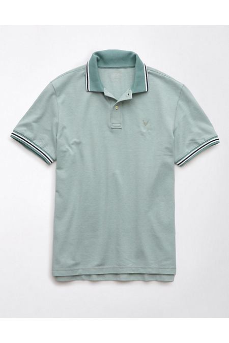 AE Club Pique Polo Shirt Men's Jade XXL