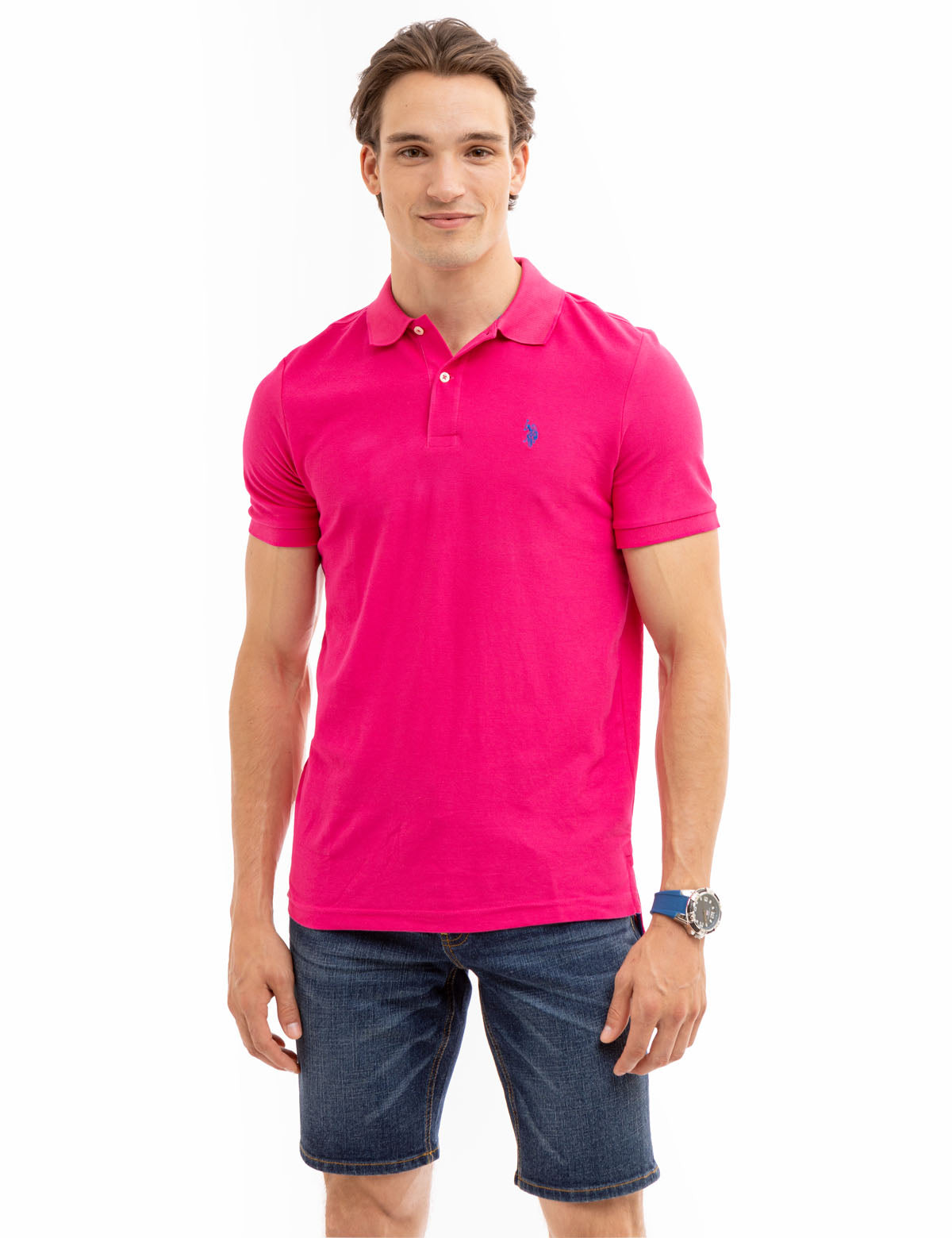 U.S. Polo Assn. - Mens Ultimate Pique Polo Shirt - Size M