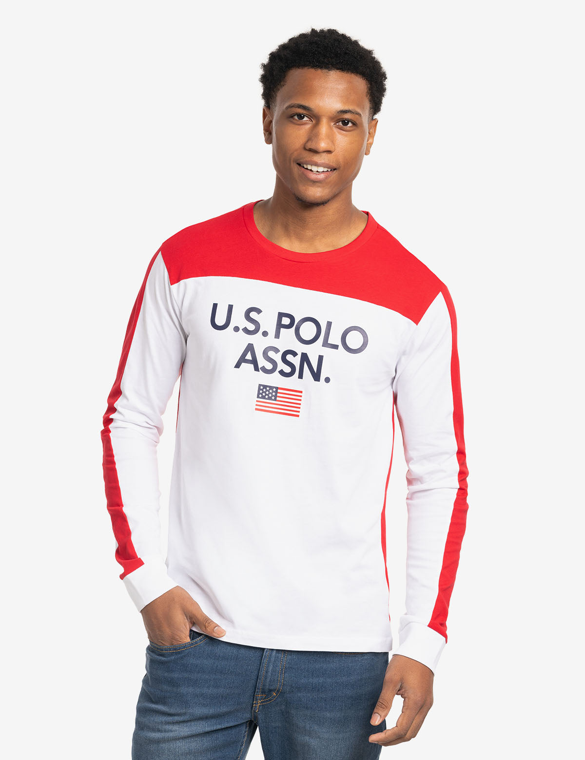 U.S. Polo Assn. - Mens U.S. Polo Assn. Peiced T-Shirt - Size XL