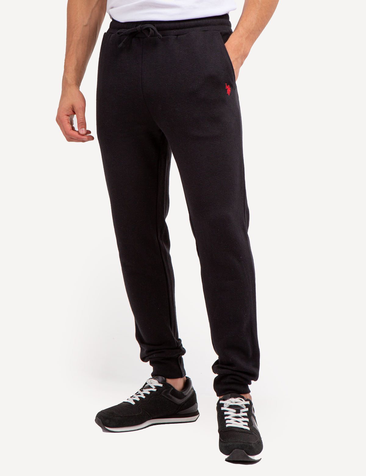 U.S. Polo Assn. - Mens Fleece Jogger With Zip Pockets - Size M