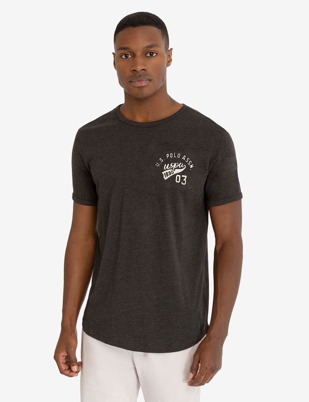U.S. Polo Assn. - Mens U.S. Polo Assn. Graphic Crew Neck  T-Shirt - Size M