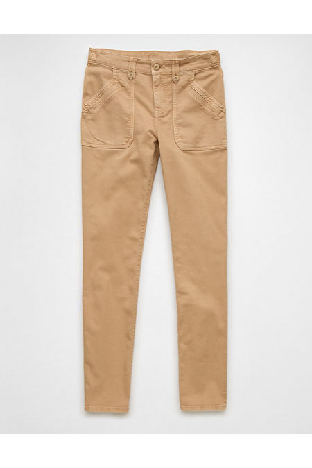 AE Stretch Classic Skinny Pant Women's Beige 16 Regular