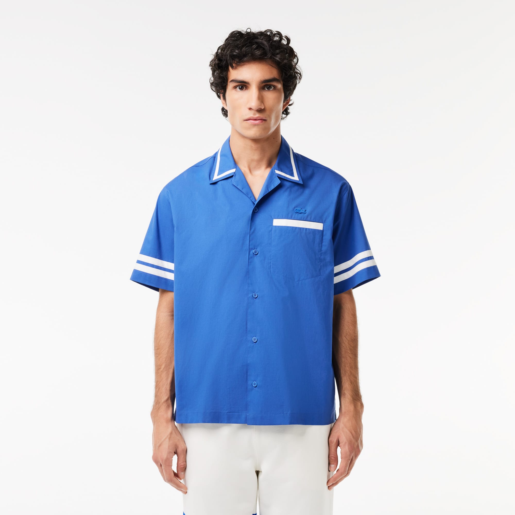 Lacoste Men's Relaxed Fit Print Back Shirt - 17_ - 44