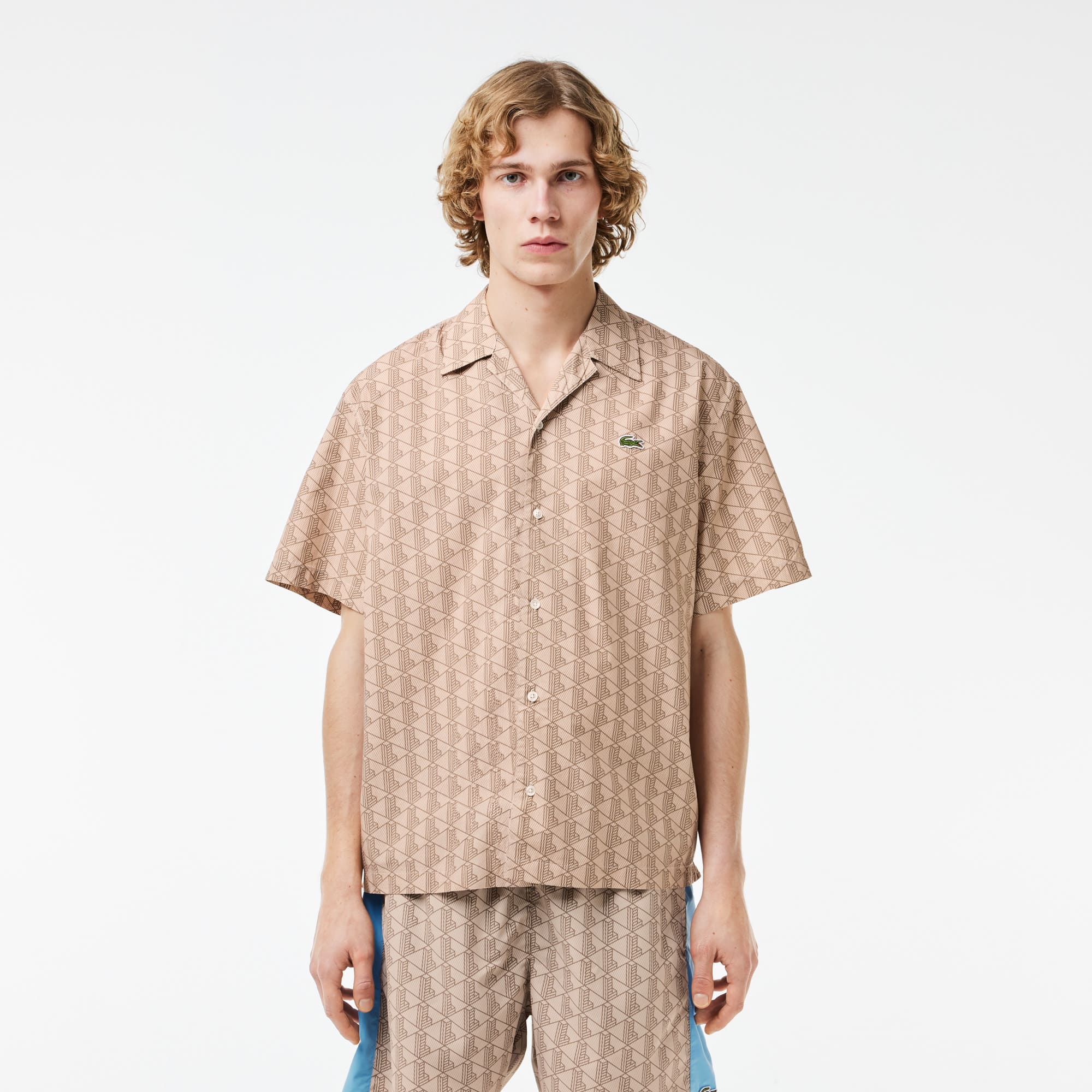 Lacoste Men's Relaxed Fit Short Sleeve Shirt - 16_ - 42