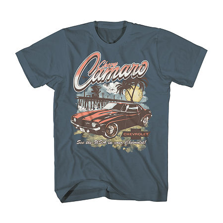 Big and Tall Mens Crew Neck Short Sleeve Regular Fit Graphic T-Shirt, 3x-large, Gray