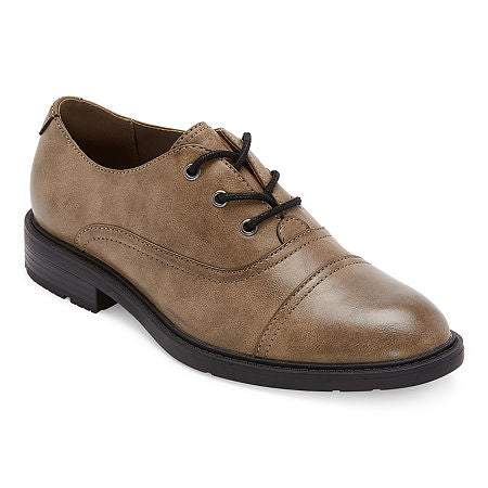 Frye and Co. Mens Colton Oxford Shoes, 7 1/2 Medium, Gray
