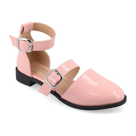 Journee Collection Womens Constance Mary Jane Shoes, 6 Medium, Pink