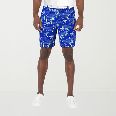 PGA TOUR 8" Mens Moisture Wicking Golf Short, 32, Blue