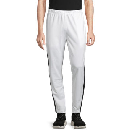 Xersion Tricot Mens Regular Fit Workout Pant, Medium, White