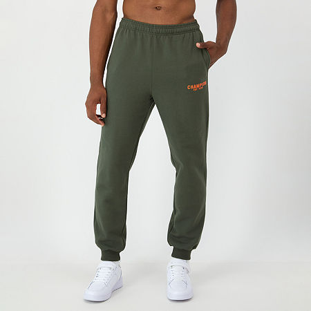 Champion Powerblend Fleece Mens Regular Fit Jogger Pant, Small, Green