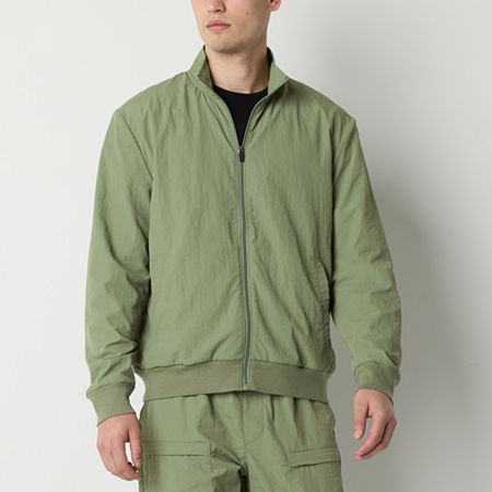 Xersion Mens Lightweight Track Jacket, Small, Green