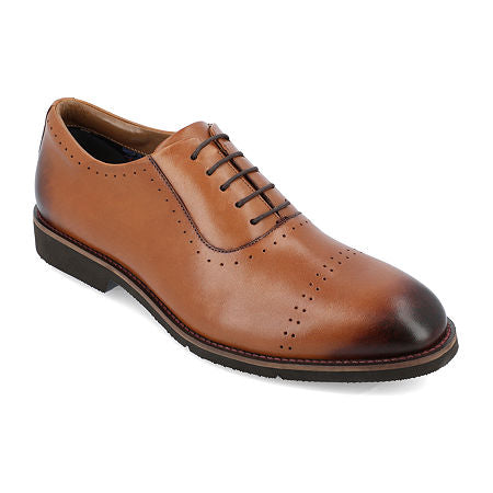Thomas And Vine Mens Morey Oxford Shoes, 9 Medium, Brown