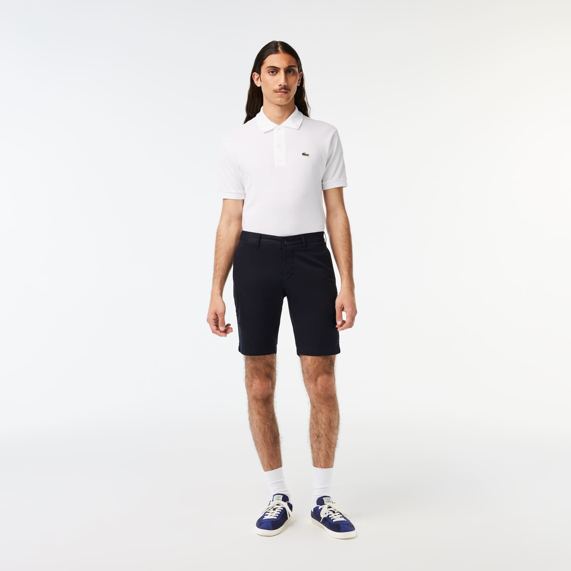 Lacoste Men's Slim Fit Stretch Cotton Shorts - 30