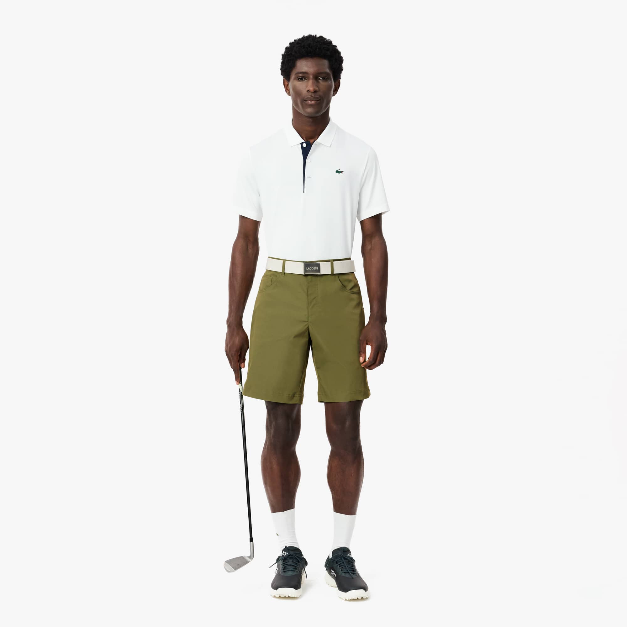 Lacoste Men's Multi-Pocket Ultra Dry Golf Shorts - 30