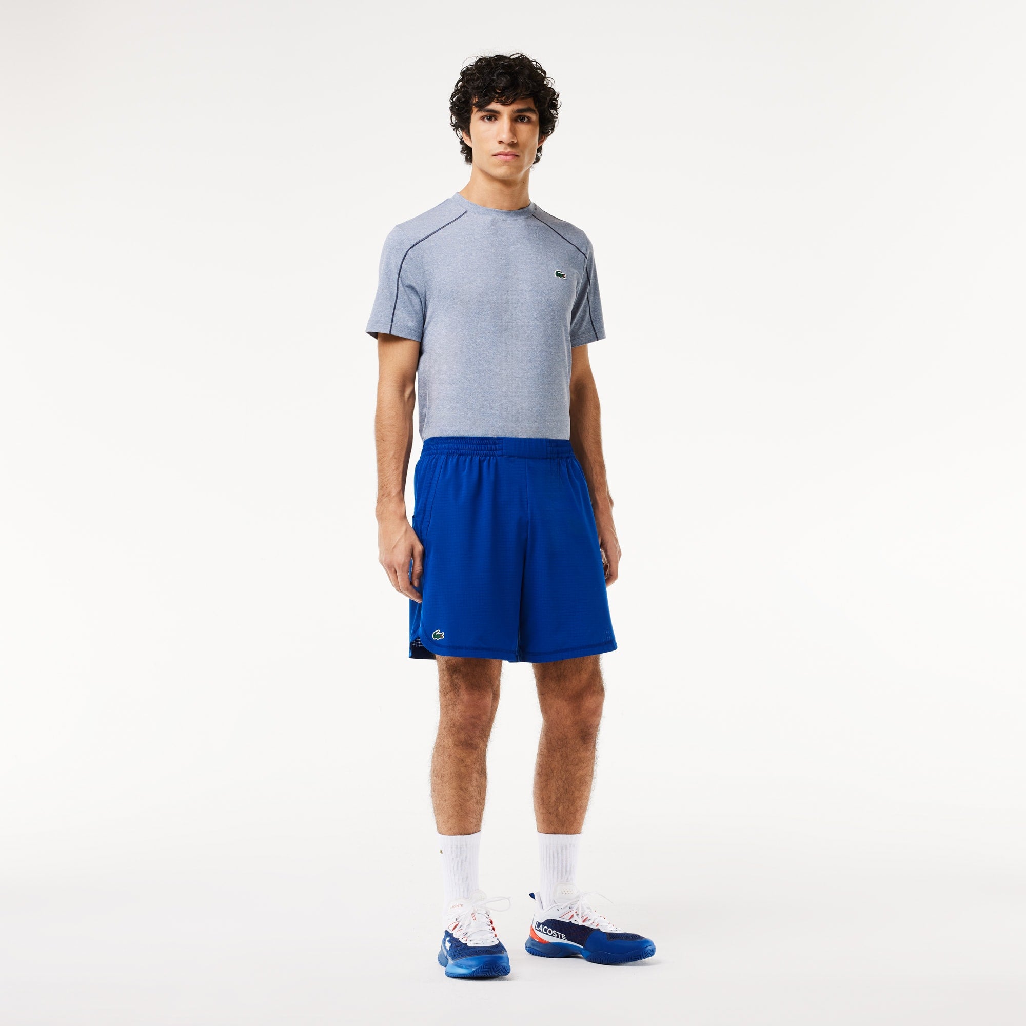 Lacoste Men's Lightweight Stretch Sport Shorts - 3XL - 8