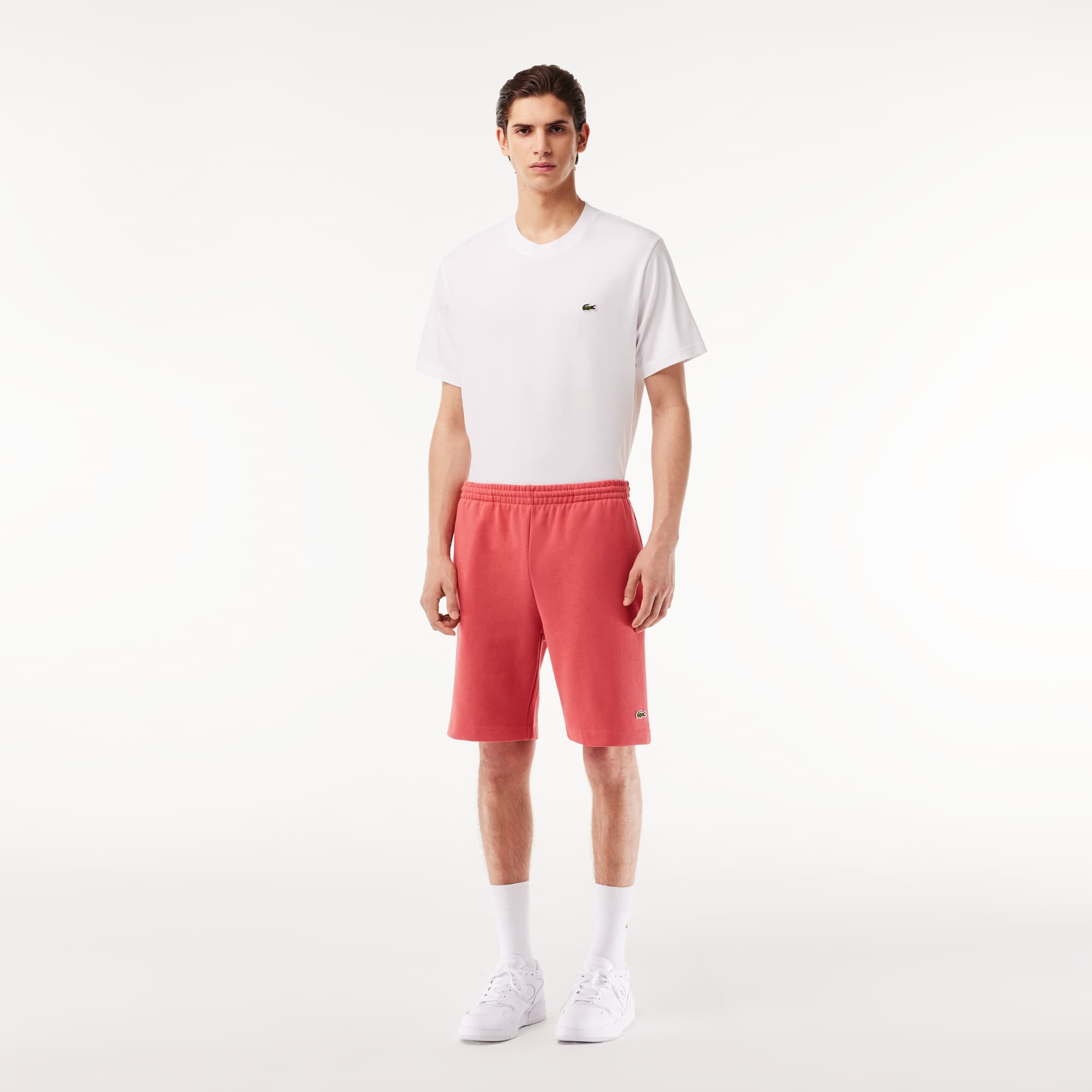 Lacoste Men's Regular Fit Fleece Shorts - L - 5