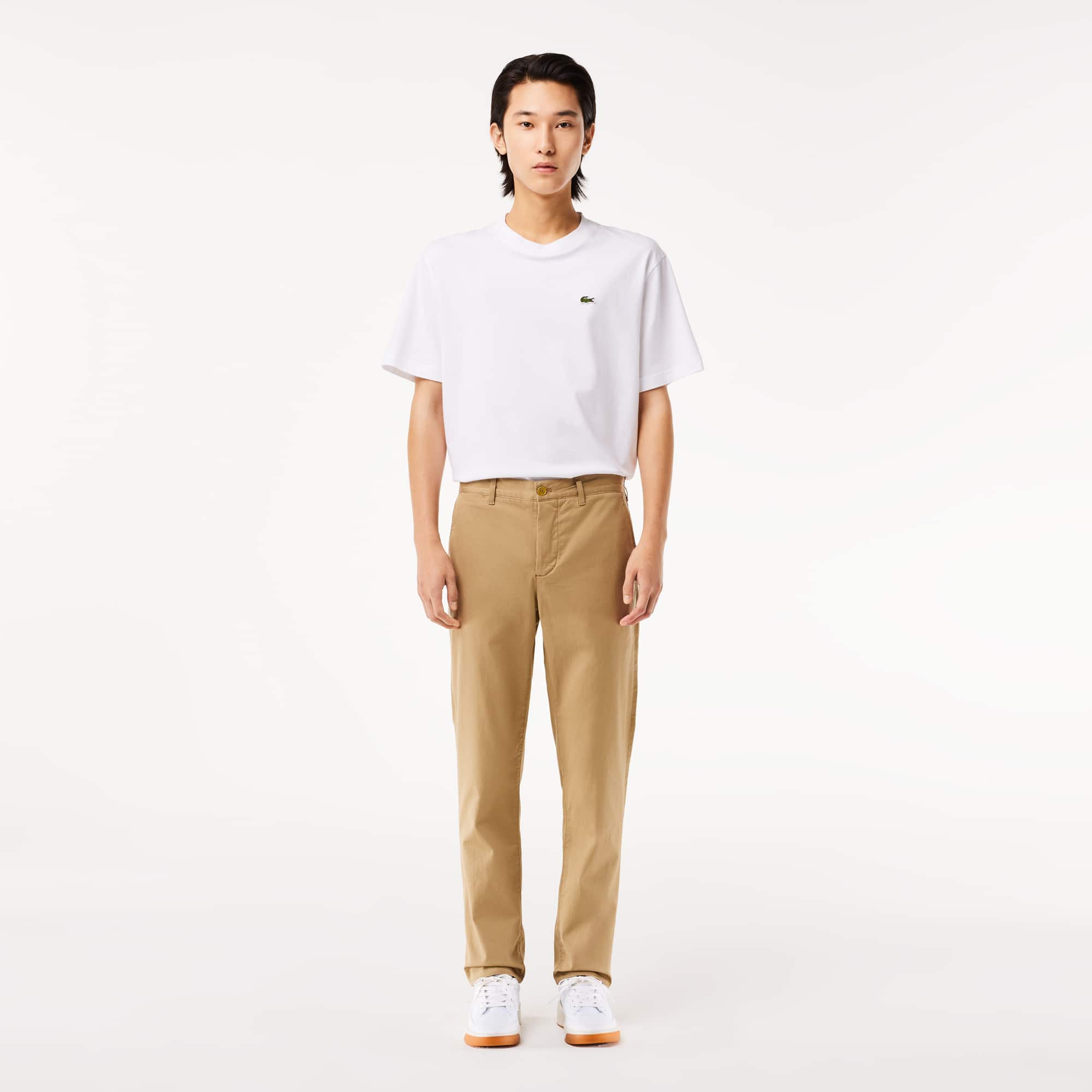 Lacoste Men's Slim Fit Stretch Cotton Pants - 40/32