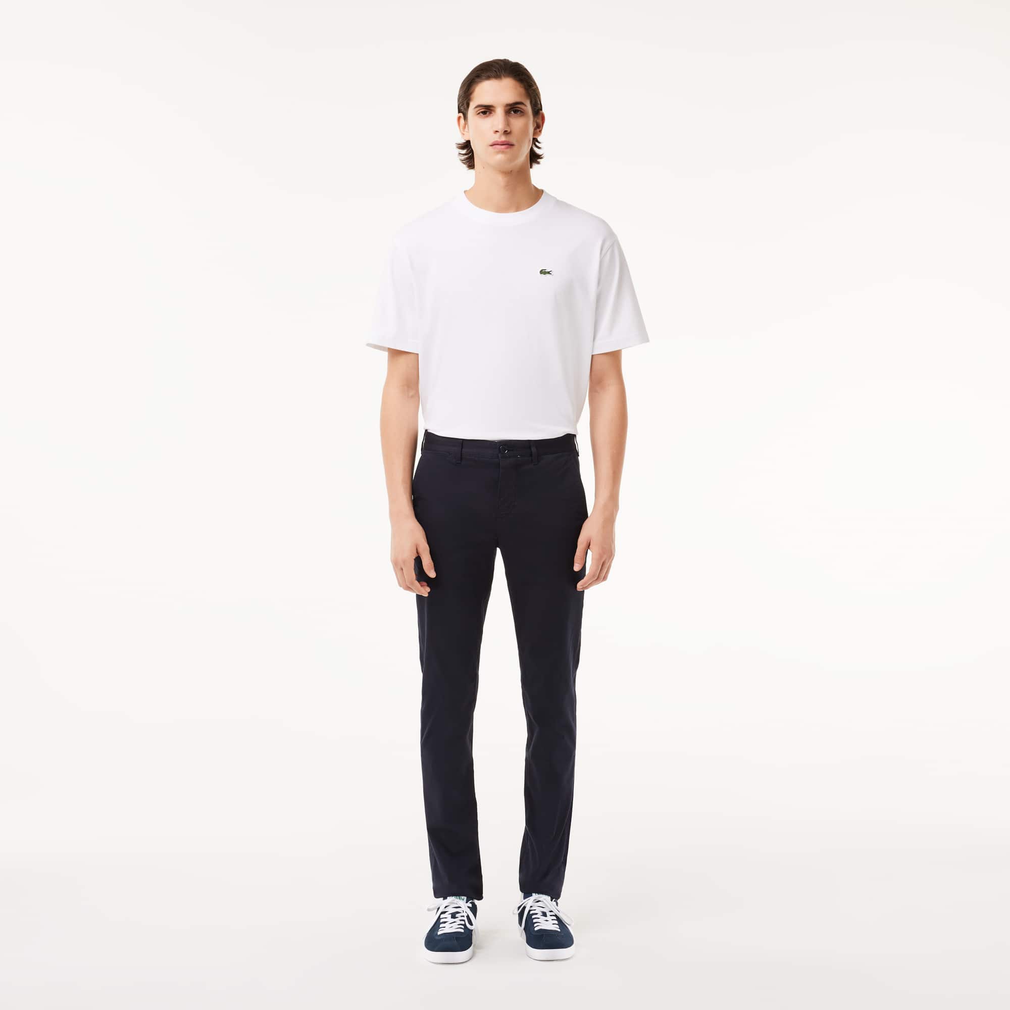 Lacoste Men's Slim Fit Stretch Cotton Pants - 33/34