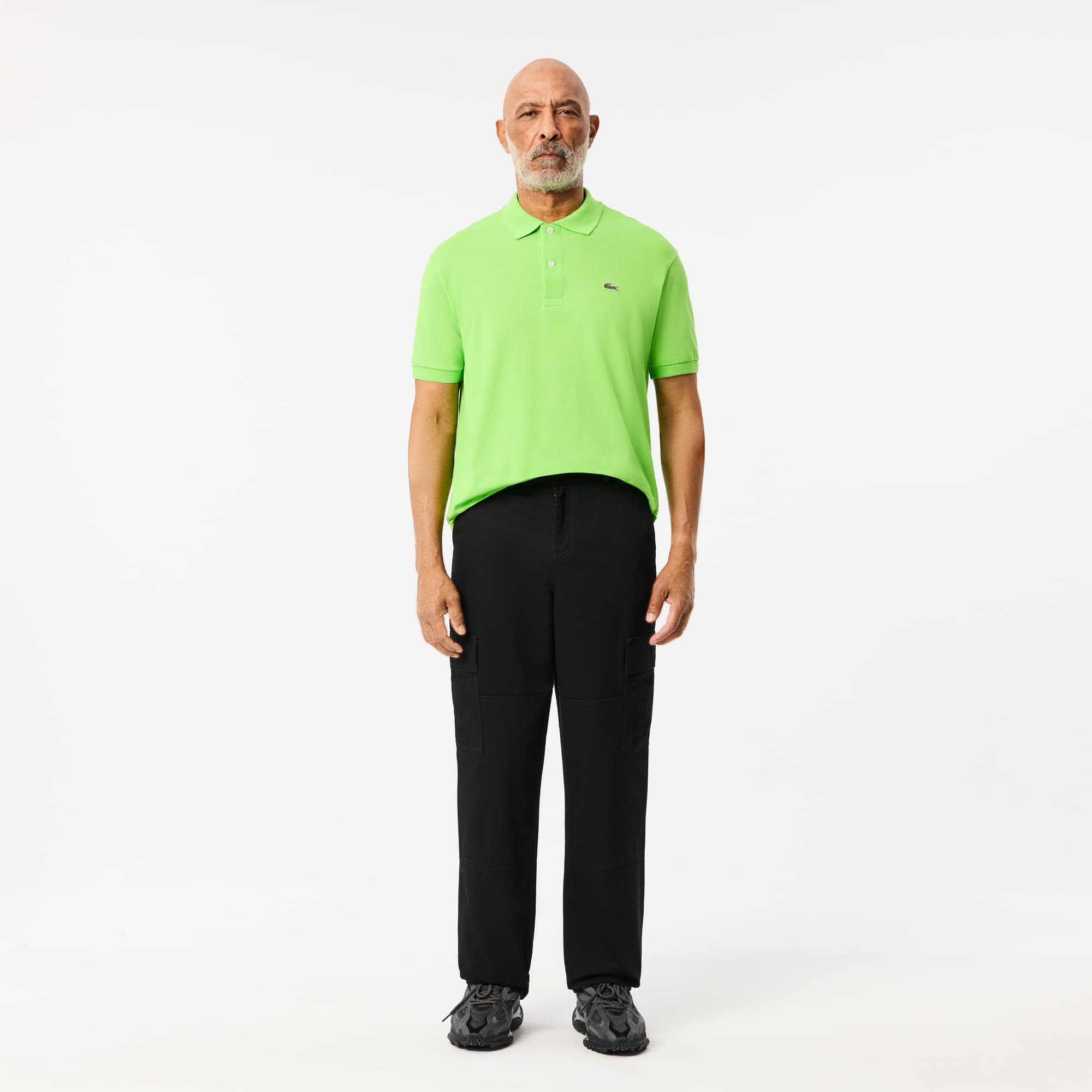 Lacoste Men's Straight Fit Cotton Cargo Pants - 30