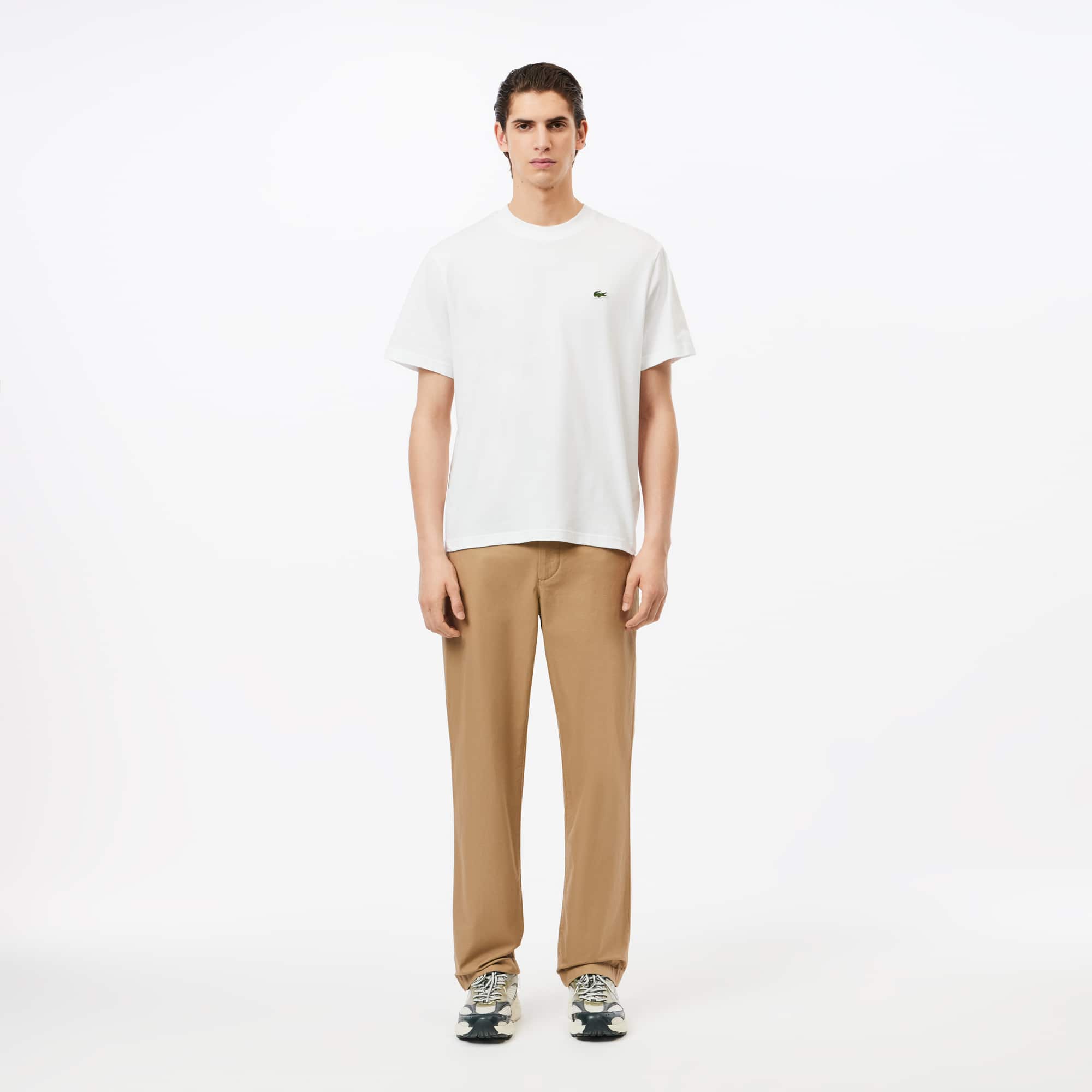 Lacoste Men's Straight Fit Cotton Twill Pants - 33/32