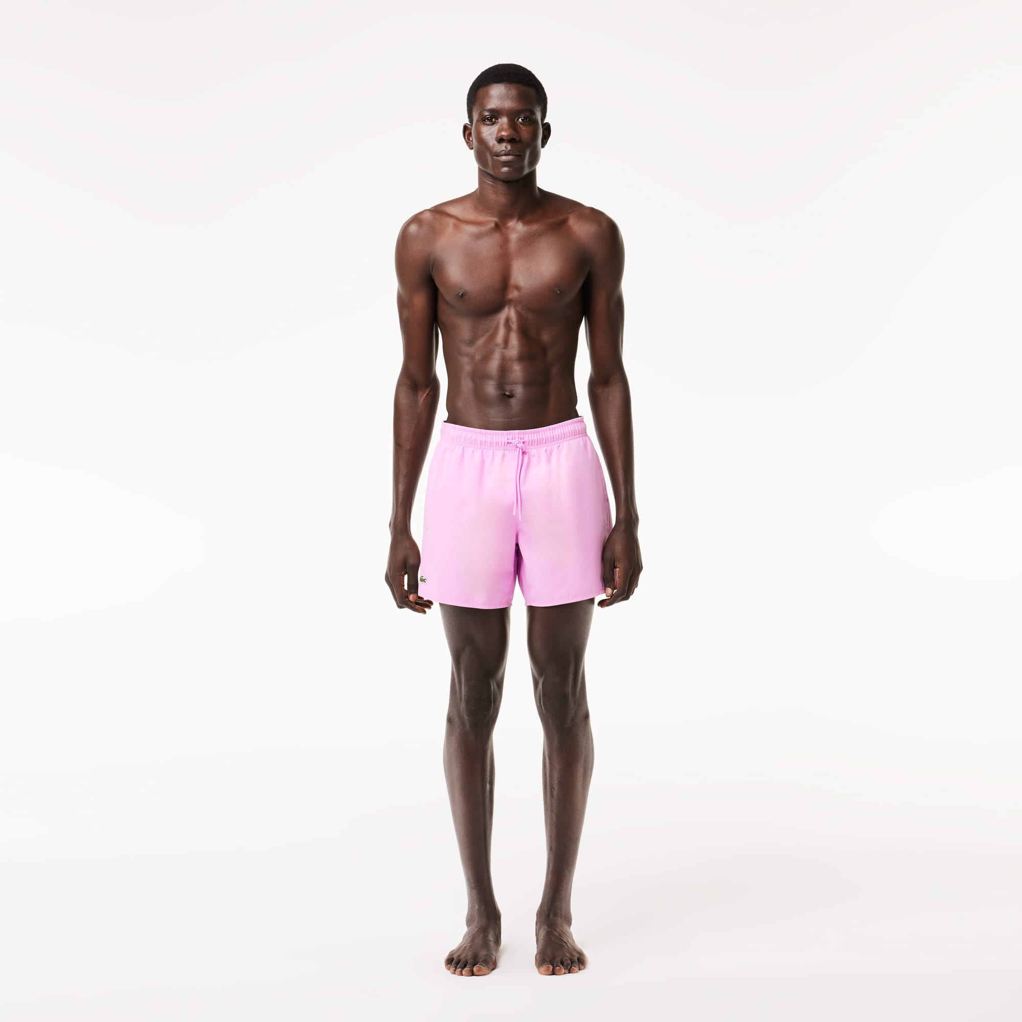 Lacoste Men's Quick-Dry Swim Trunks