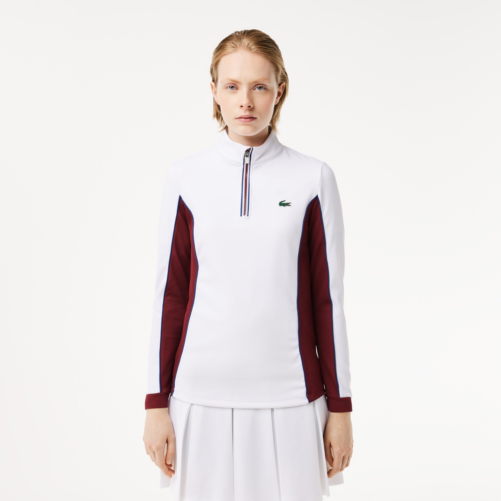 Lacoste Women's Slim Fit Tennis Sweatshirt - 34