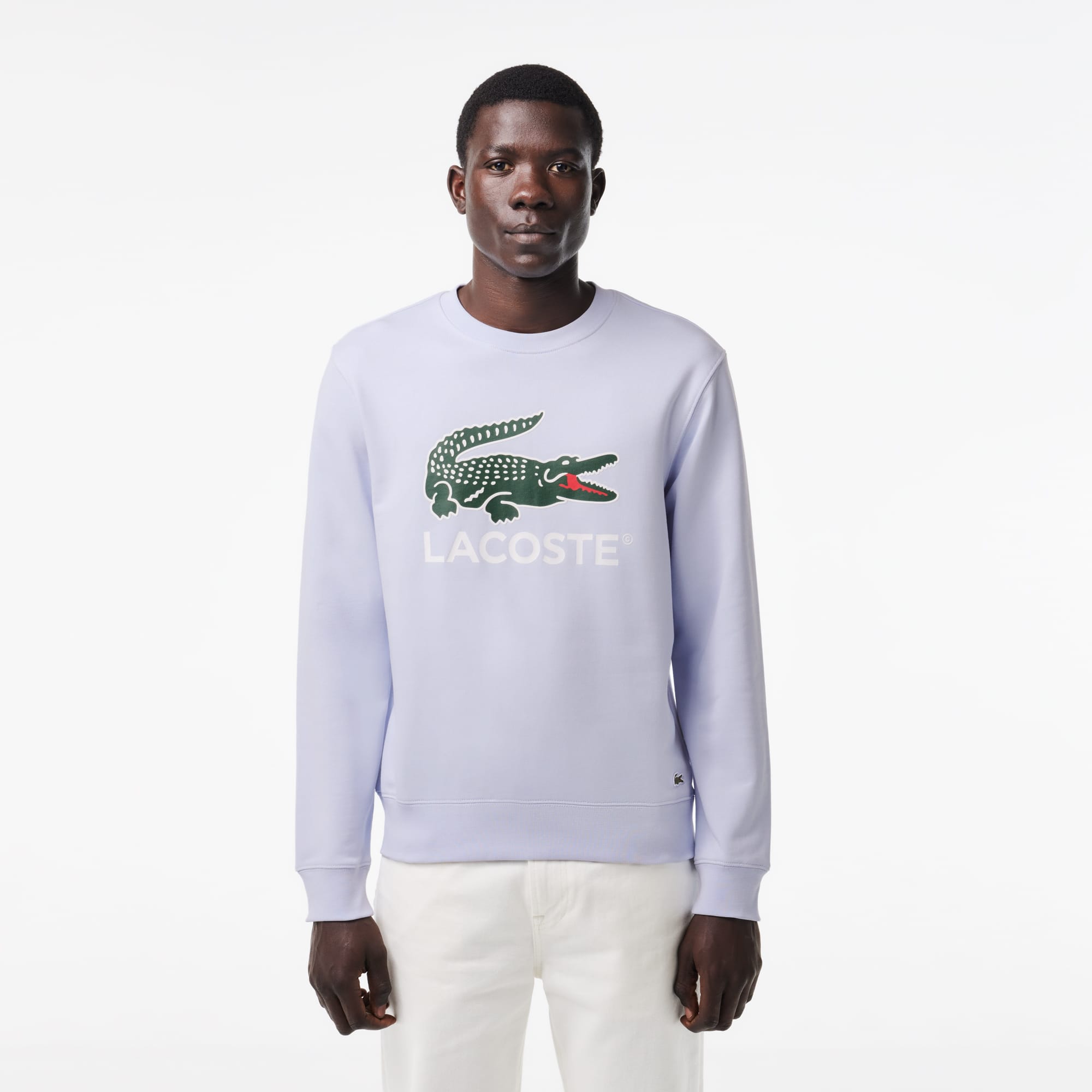 Lacoste Men's Fleece Crew Neck Sweatshirt - XL - 6