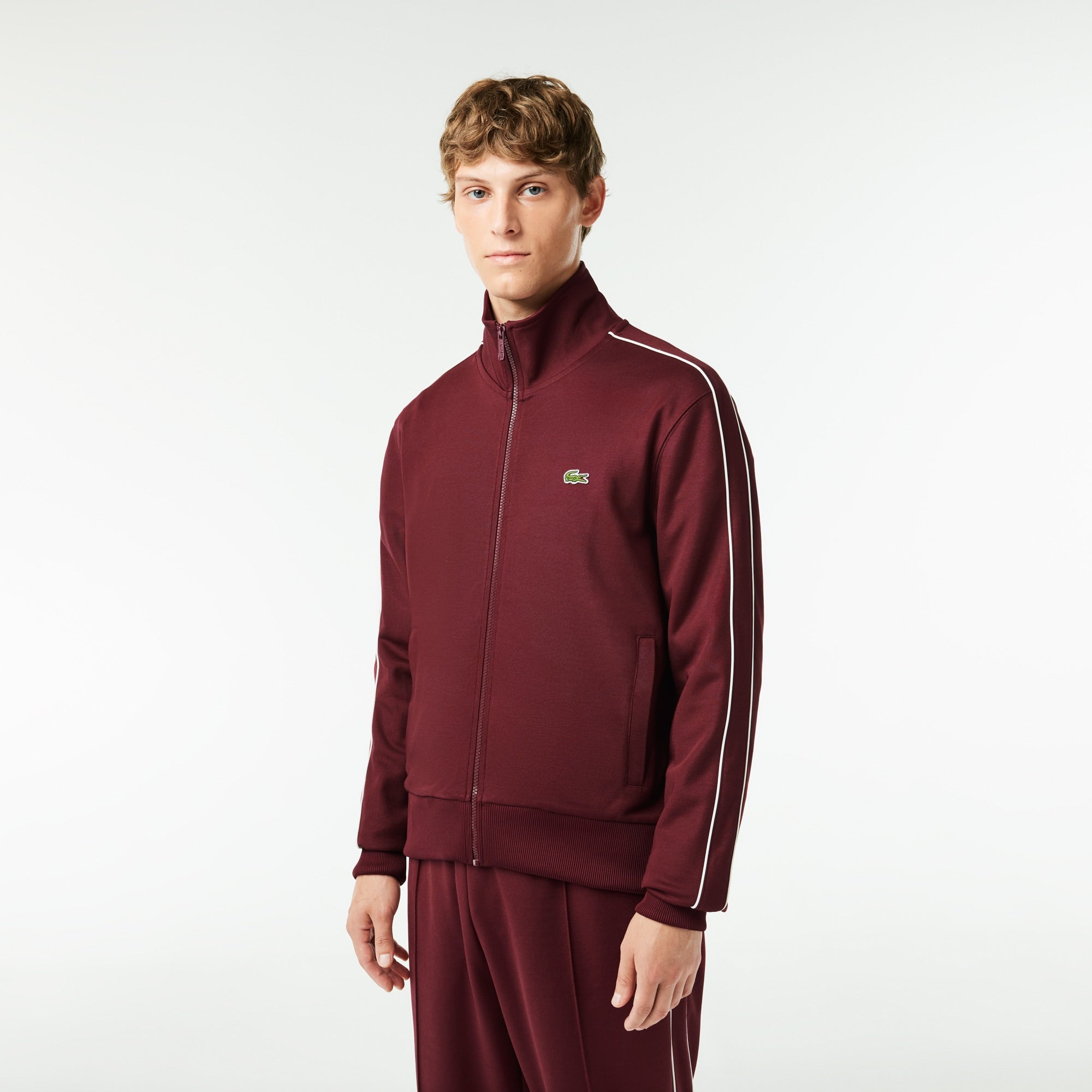 Lacoste Men's Paris PiquŽ Zip-Up Track Jacket - S - 3