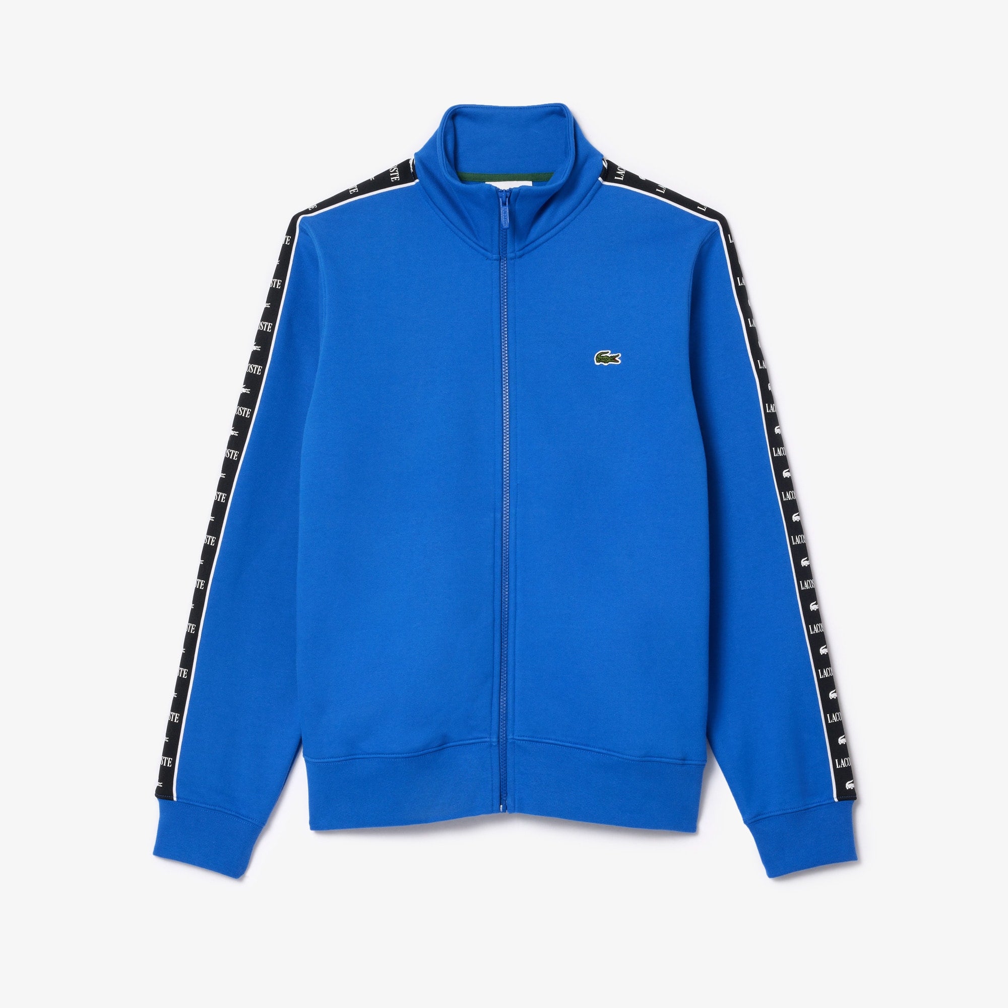 Lacoste Men's Logo Stripe Zip-Up Sweatshirt - S - 3