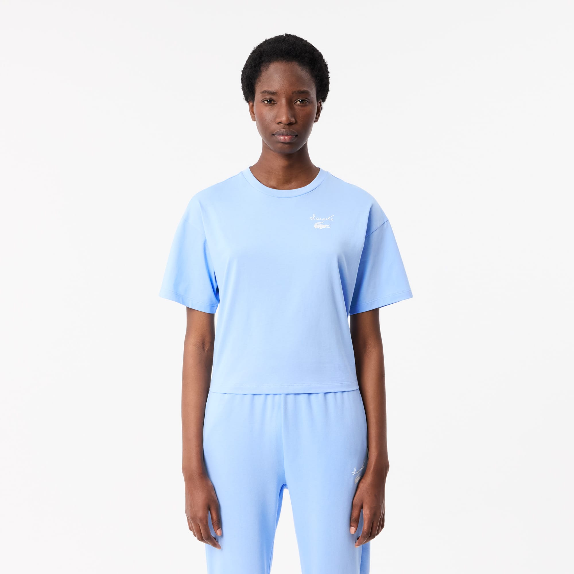 Lacoste Women's Cotton Logo T-Shirt - 32