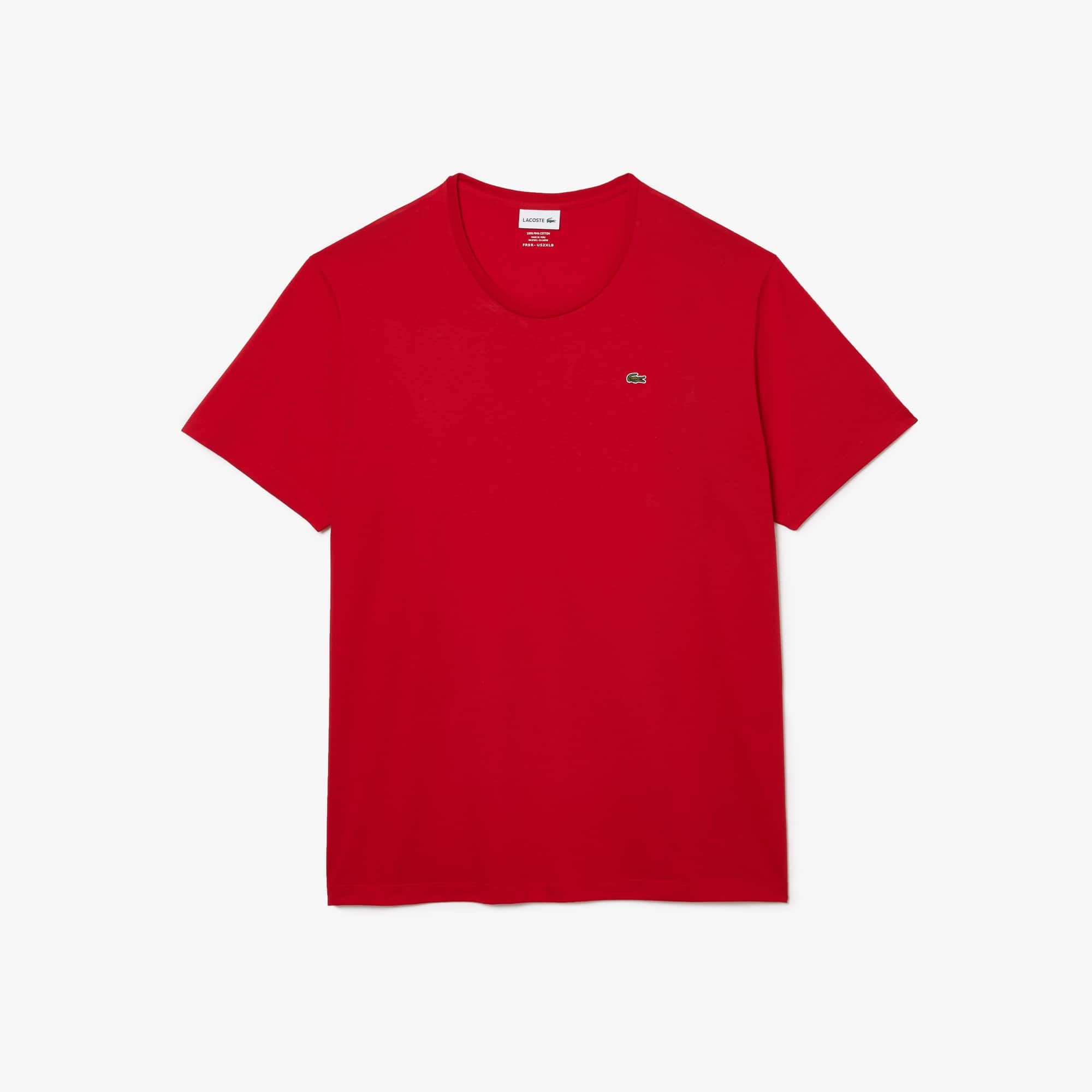 Lacoste Men's Big Fit Crew Neck Cotton Jersey T-Shirt - 2XL Big
